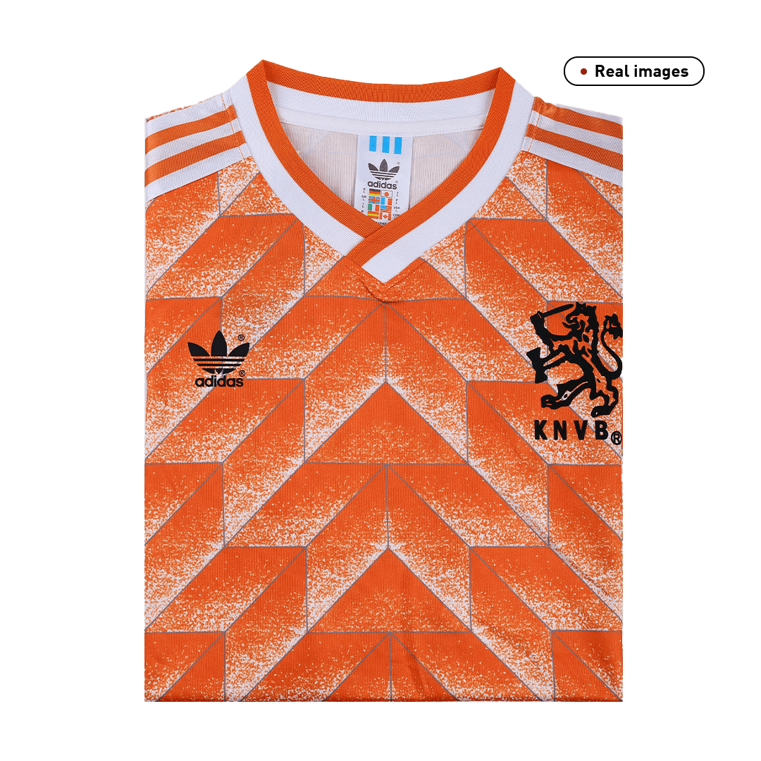 Retro 1988 Netherlands Home Soccer Jersey