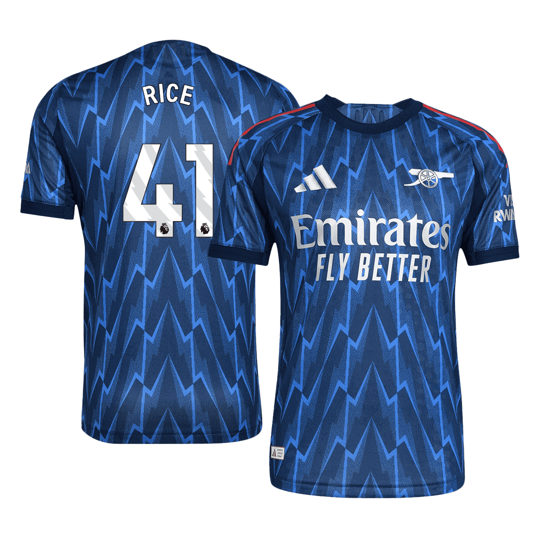 RICE #41 Inter Miami CF Away Authentic Soccer Jersey 2025/26