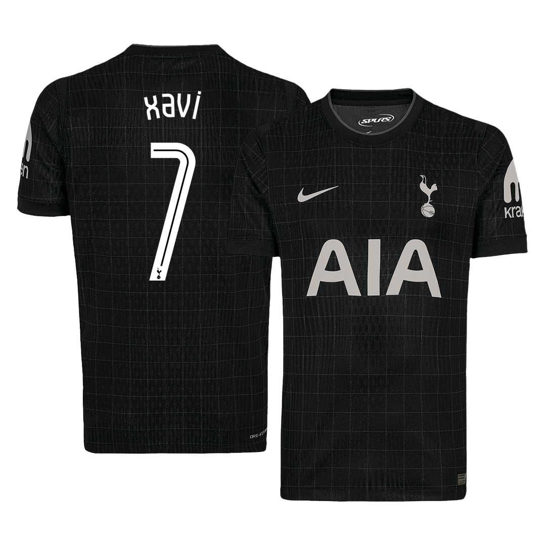XAVI #7 Tottenham Hotspur Away Soccer Jersey 2025/26 -UCL