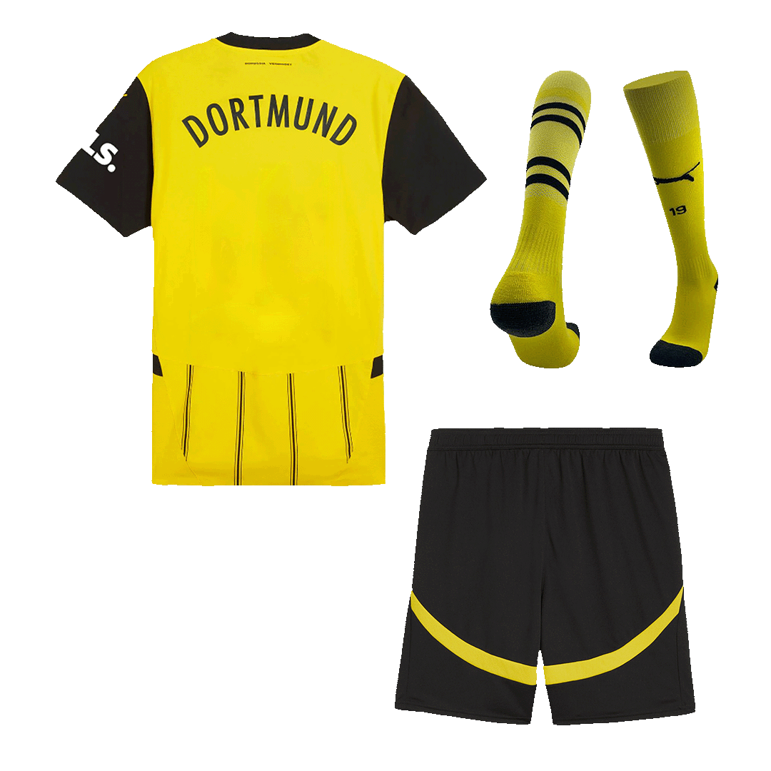 Borussia Dortmund Home Custom Full Soccer Kit 2024/25