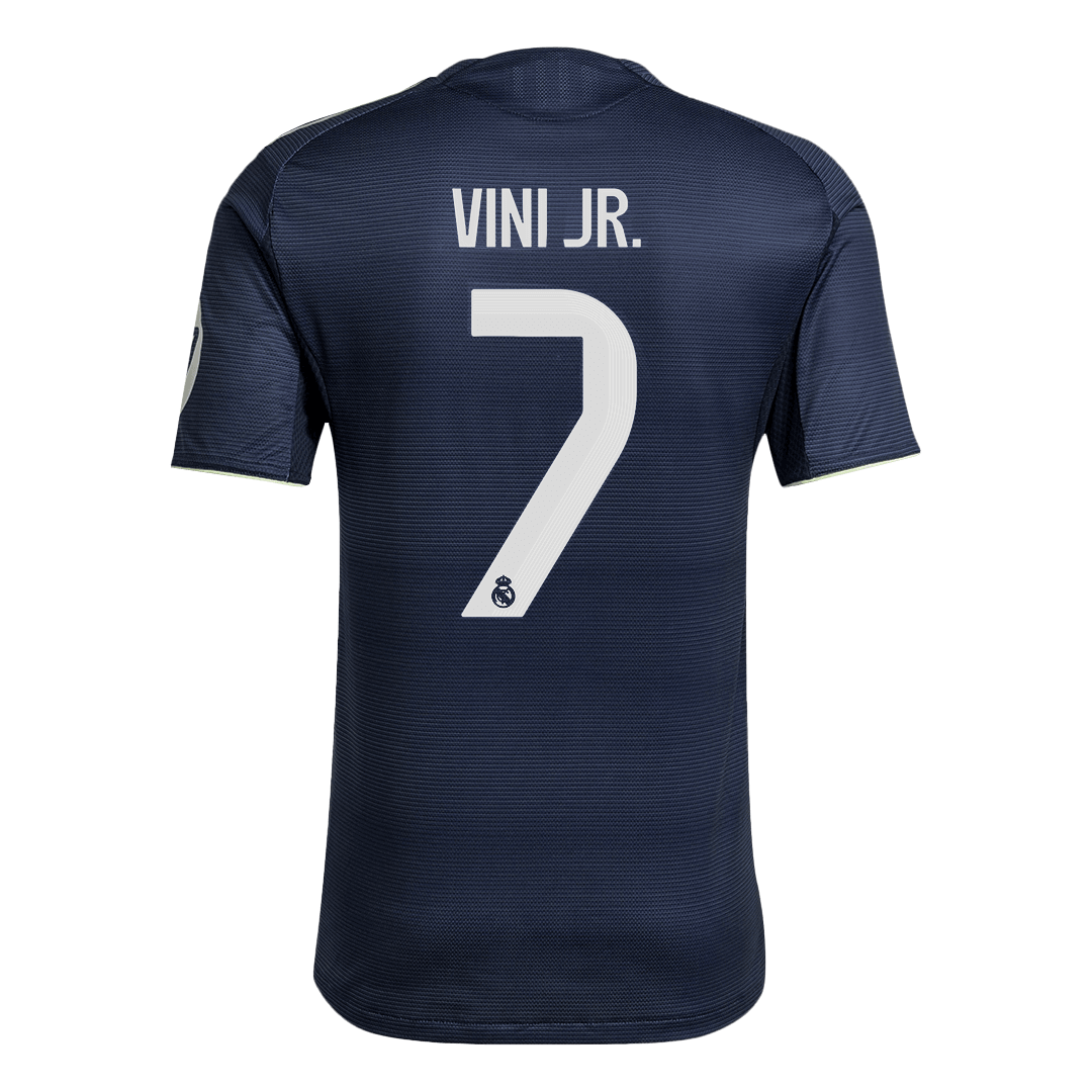 VINI JR. #7 Real Madrid Away Authentic Soccer Jersey 2025/26