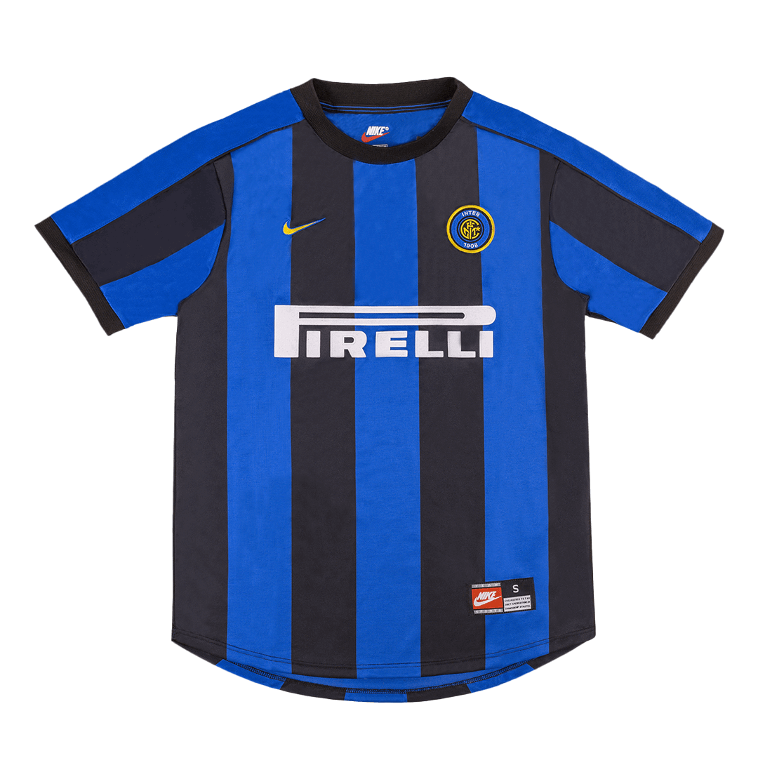Camiseta retro RONALDO #9 Inter de Milán Camiseta retro de fútbol local 1999/00