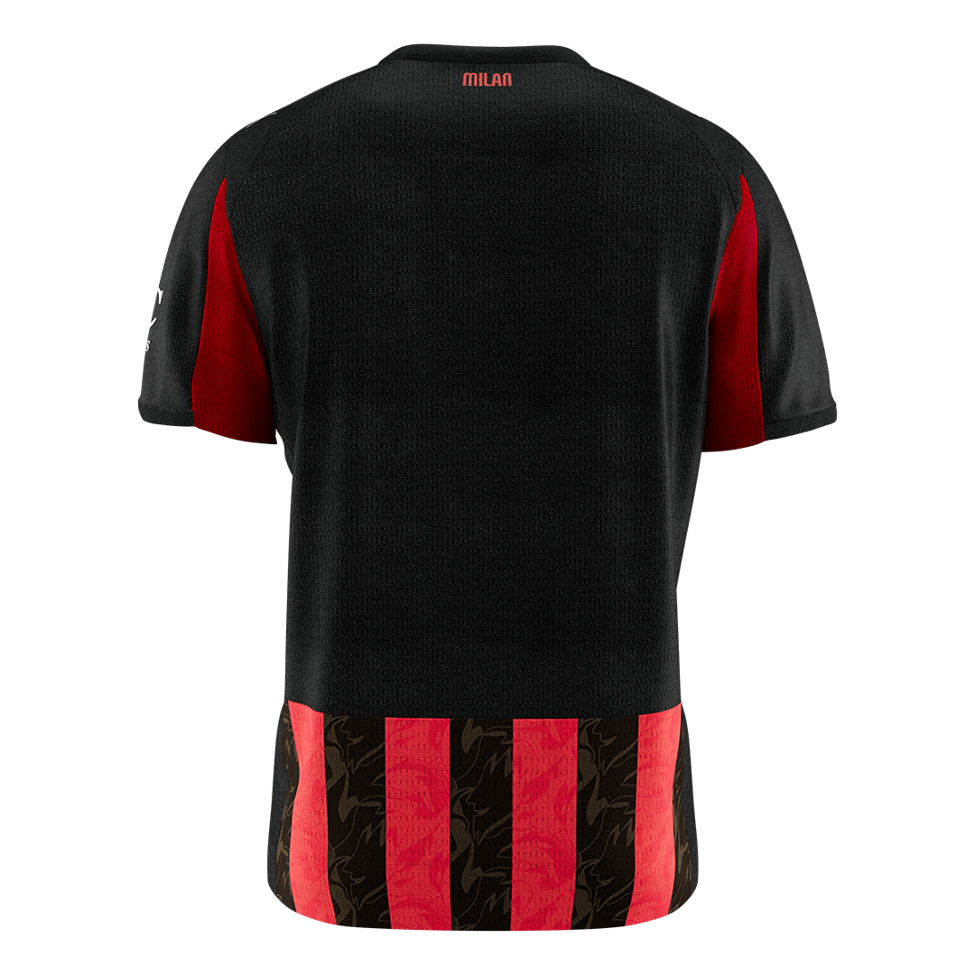 AC Milan Home Soccer Jersey 2025/26 - PTS