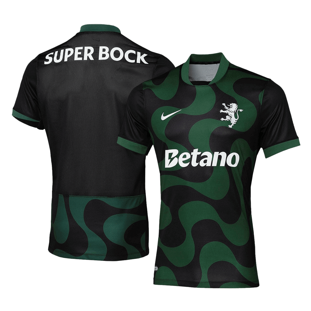 Sporting CP Alternative Soccer Jersey 2025/26 Black