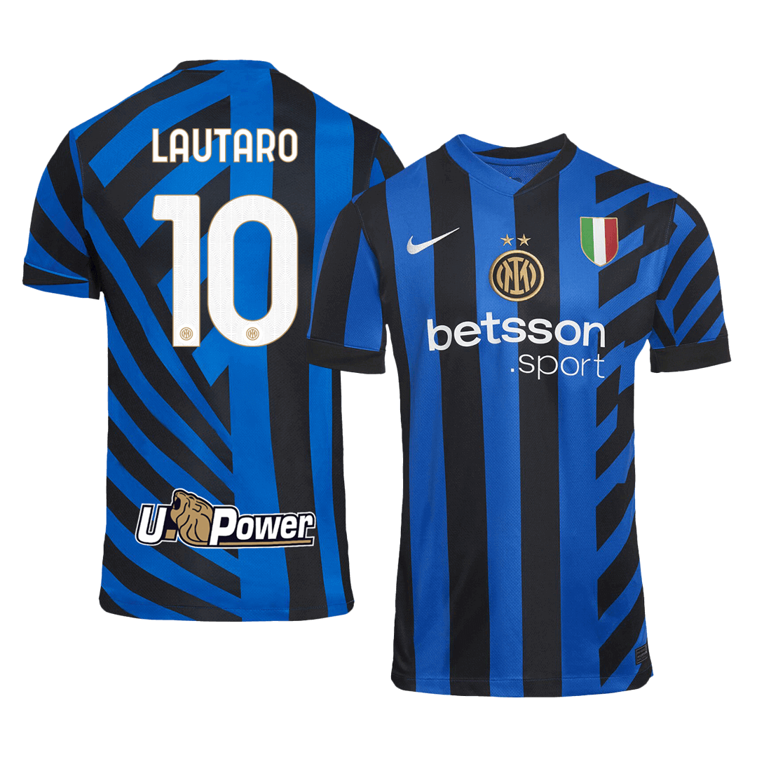LAUTARO #10 Inter Mailand Fußballtrikot Home Custom Shirt 2024/25
