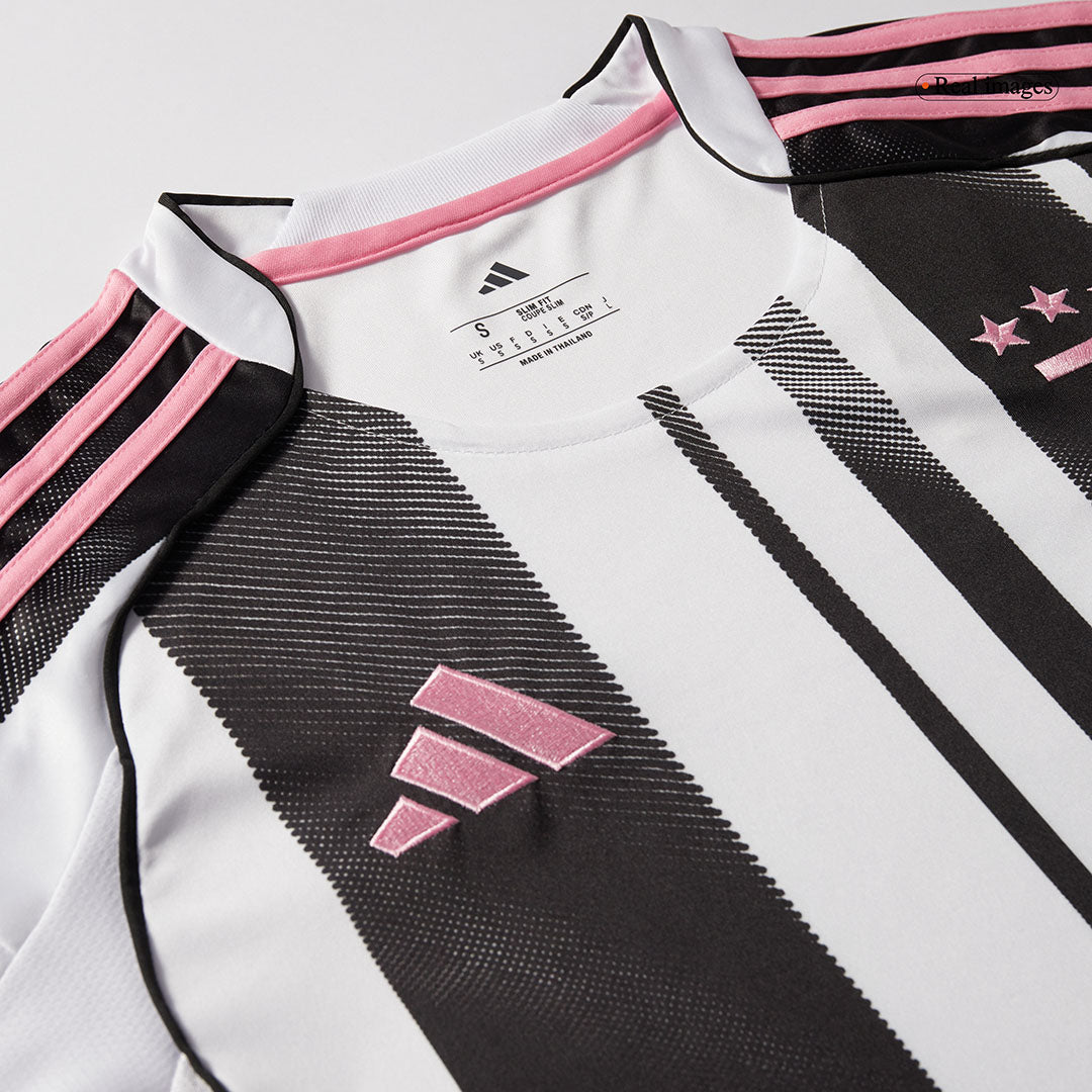 YILDIZ #10 Juventus Jeep x Visit Detroit Sponsor Soccer Jersey Home Custom Men's Shirt 2025/26
