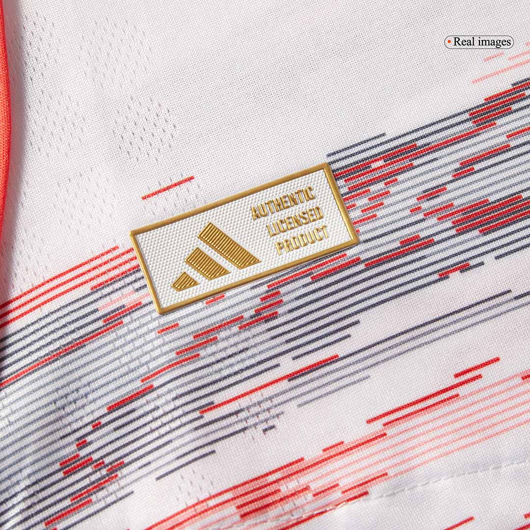 Authentic KANE #9 Bayern Munich Away Soccer Jersey 2025/26 White