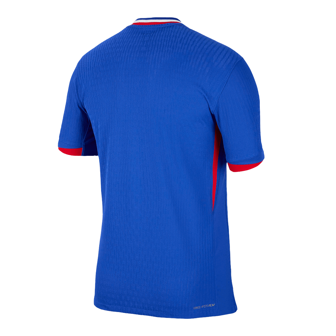 Camiseta de fútbol local auténtica de Francia para la Eurocopa 2024