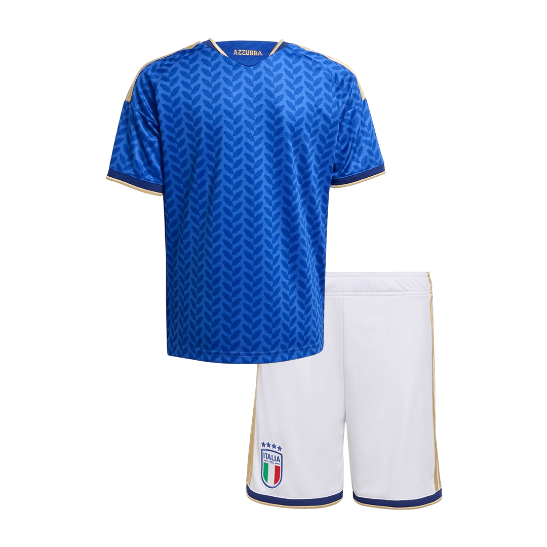 Italy Home Kids Soccer Jerseys Kit 2025/26