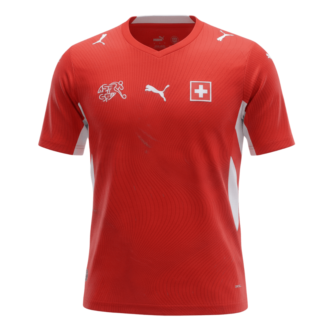 Switzerland Home Soccer Jersey World Cup 2026