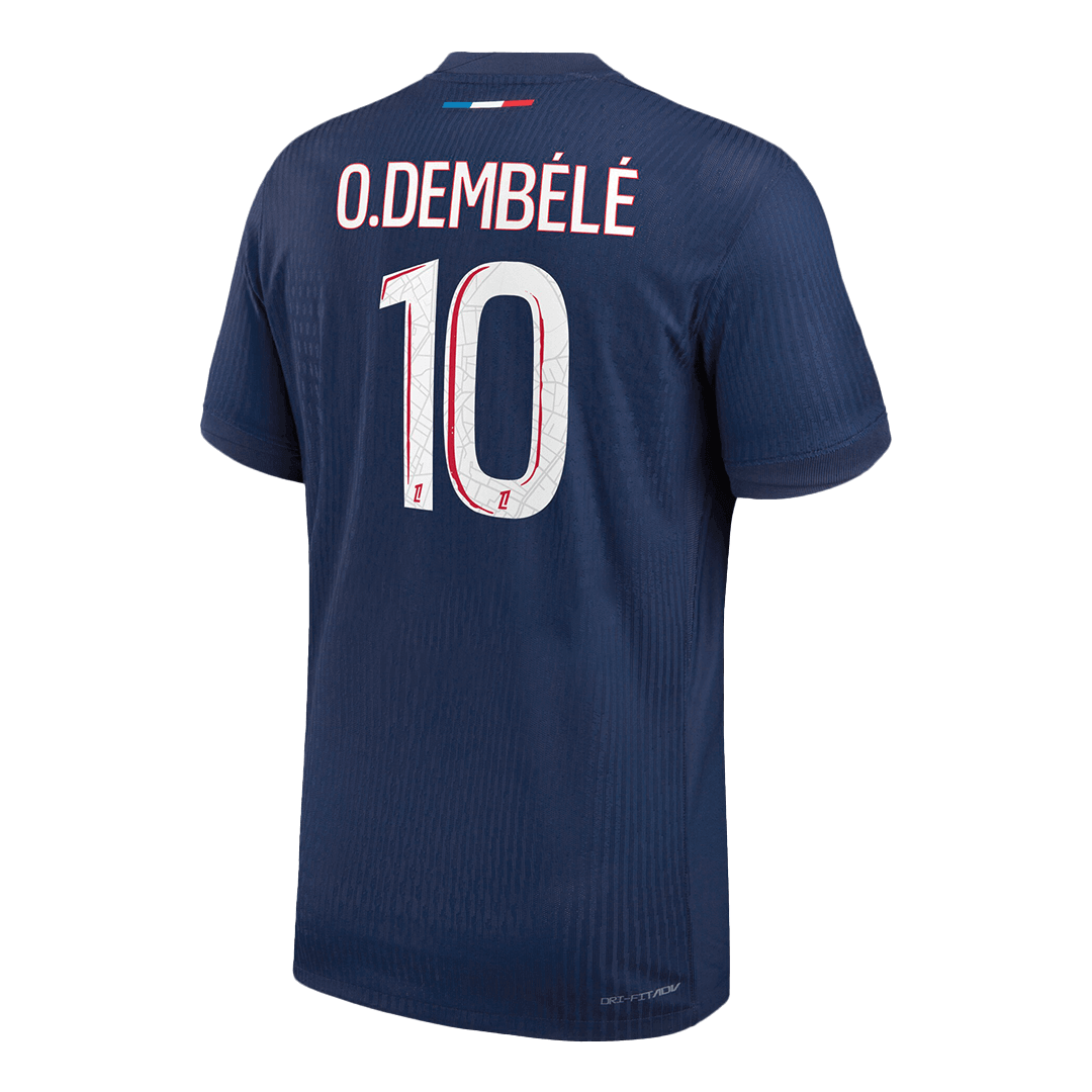 PSG Authentisches O.DEMBÉLÉ #10 Fußballtrikot PSG Heimtrikot 2024/25
