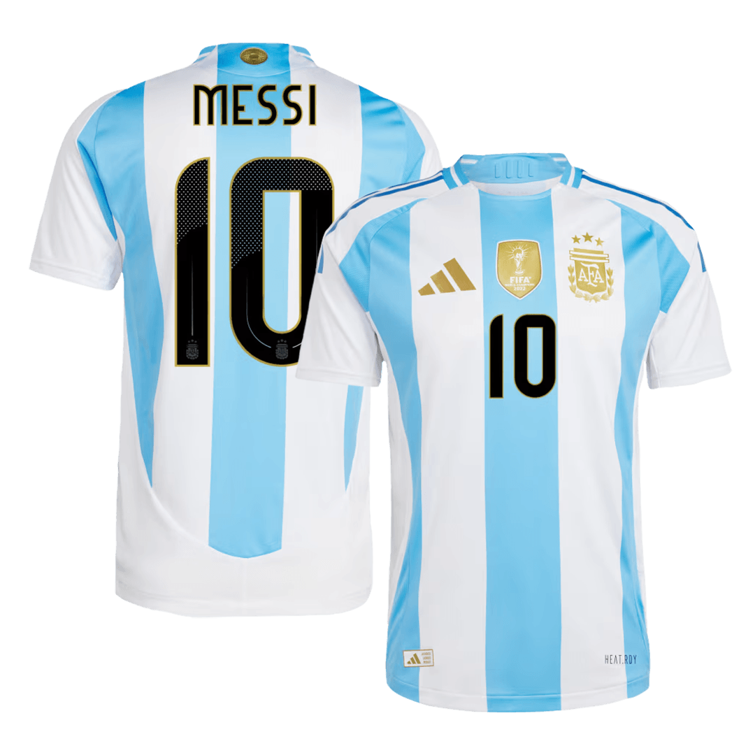 Authentic MESSI #10 Argentina Home Soccer Jersey 2024