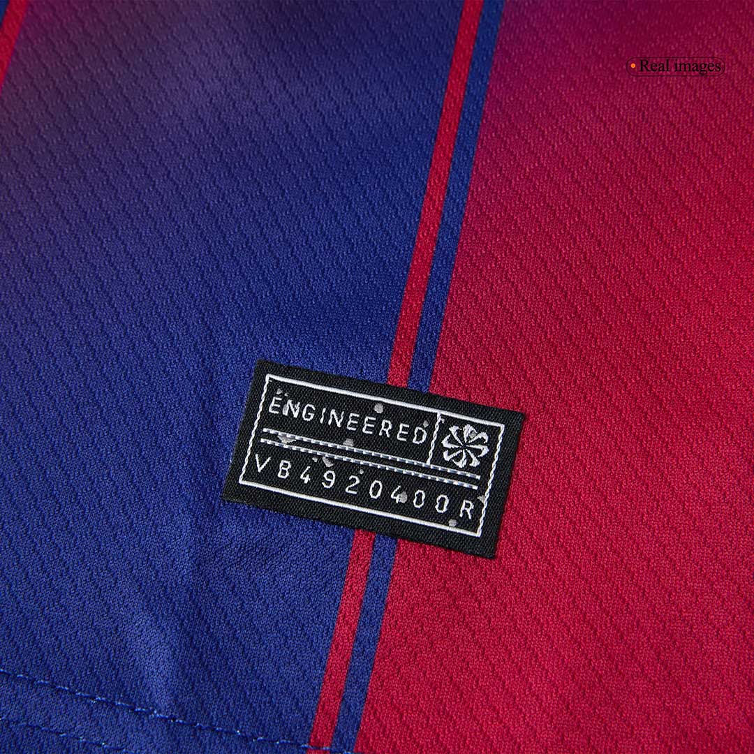 Kids Barcelona Custom Home Soccer Kits 2025/26