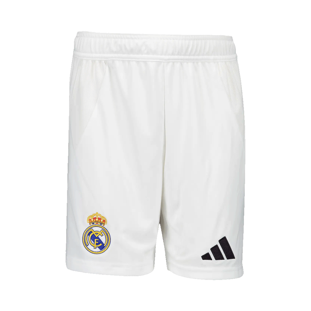 Regalo: Pantalón corto de fútbol local del Real Madrid 2024/25 blanco