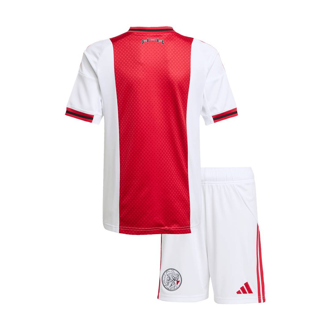 Kids Ajax Custom Home Soccer Kits 2025/26