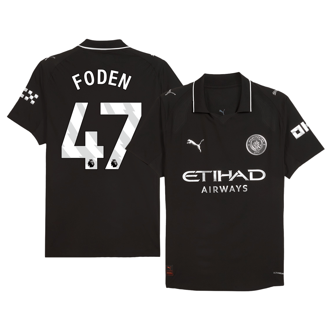 FODEN #47 Manchester City Auswärtstrikot Authentisches Fußball 2025/26