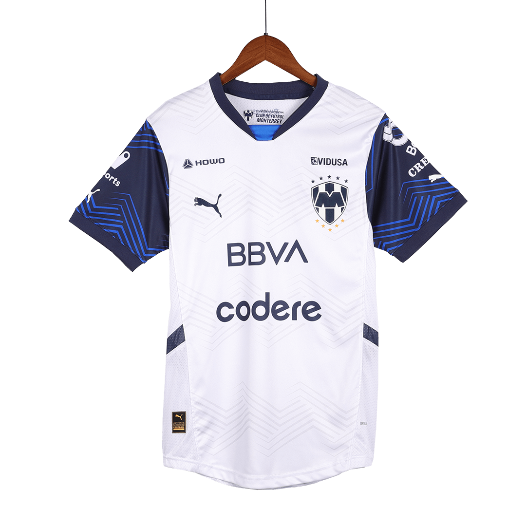 Authentic #93 SERGIO RAMOS Soccer Jersey Monterrey Away Shirt 2024/25