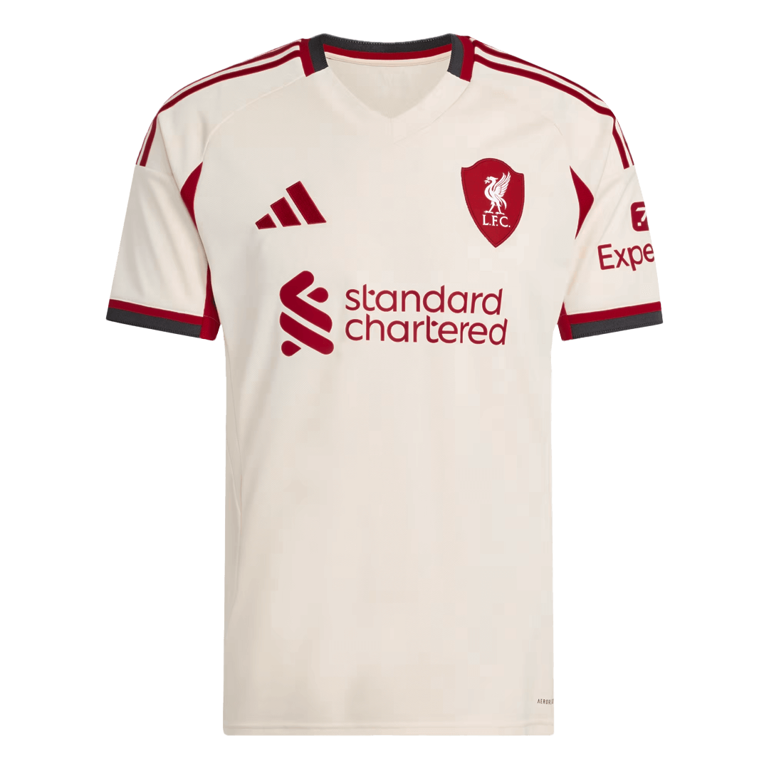 GAKPO #18 Liverpool Away Soccer Jersey 2025/26