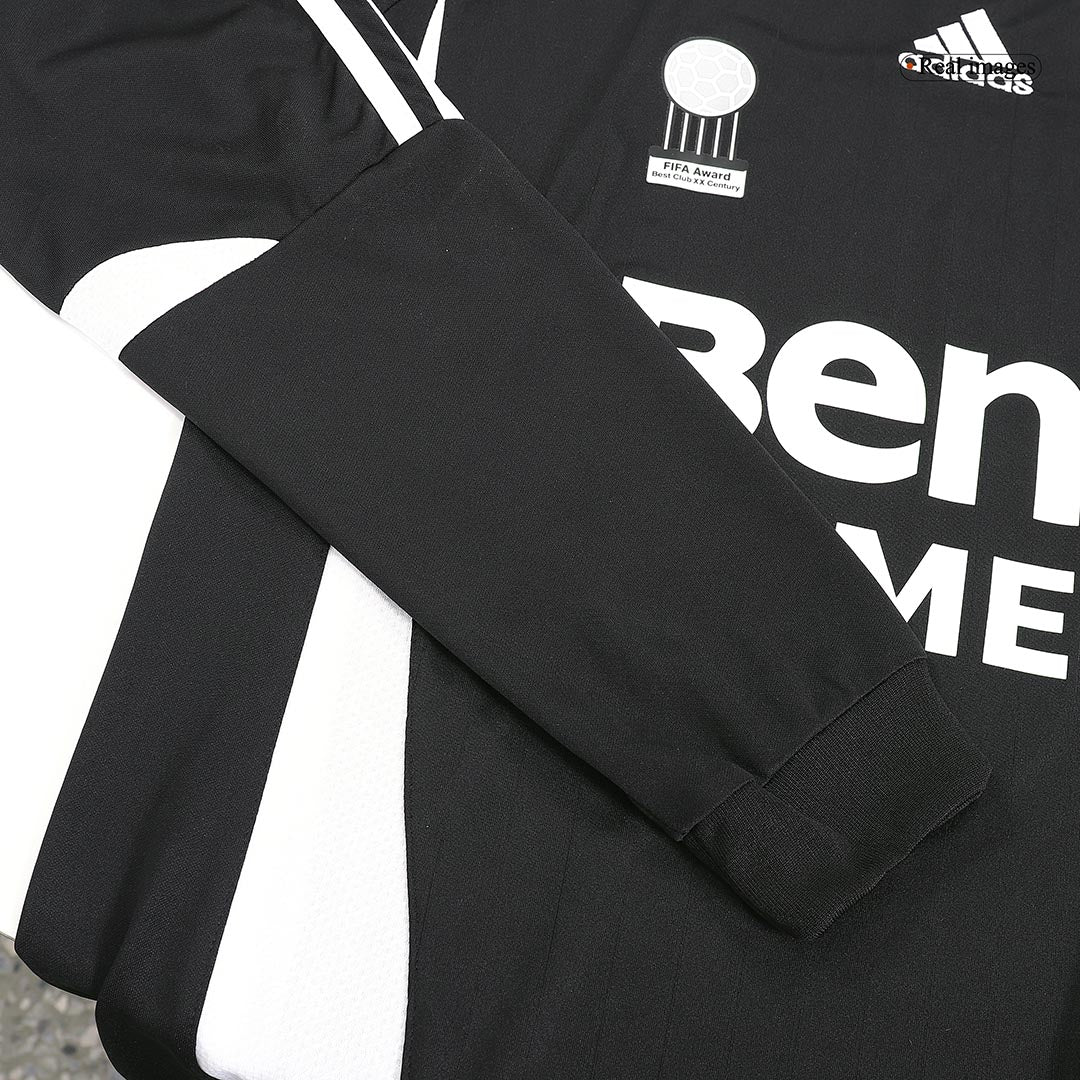 SERGIO RAMOS #4 Retro Real Madrid Jersey Away Soccer Shirt 2006/07