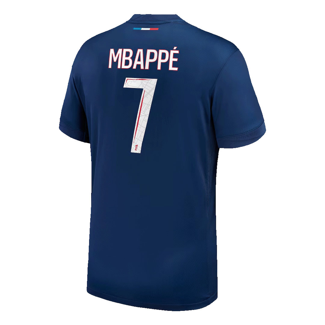 MBAPPÉ #7 PSG Soccer Jersey Home Custom Shirt 2024/25