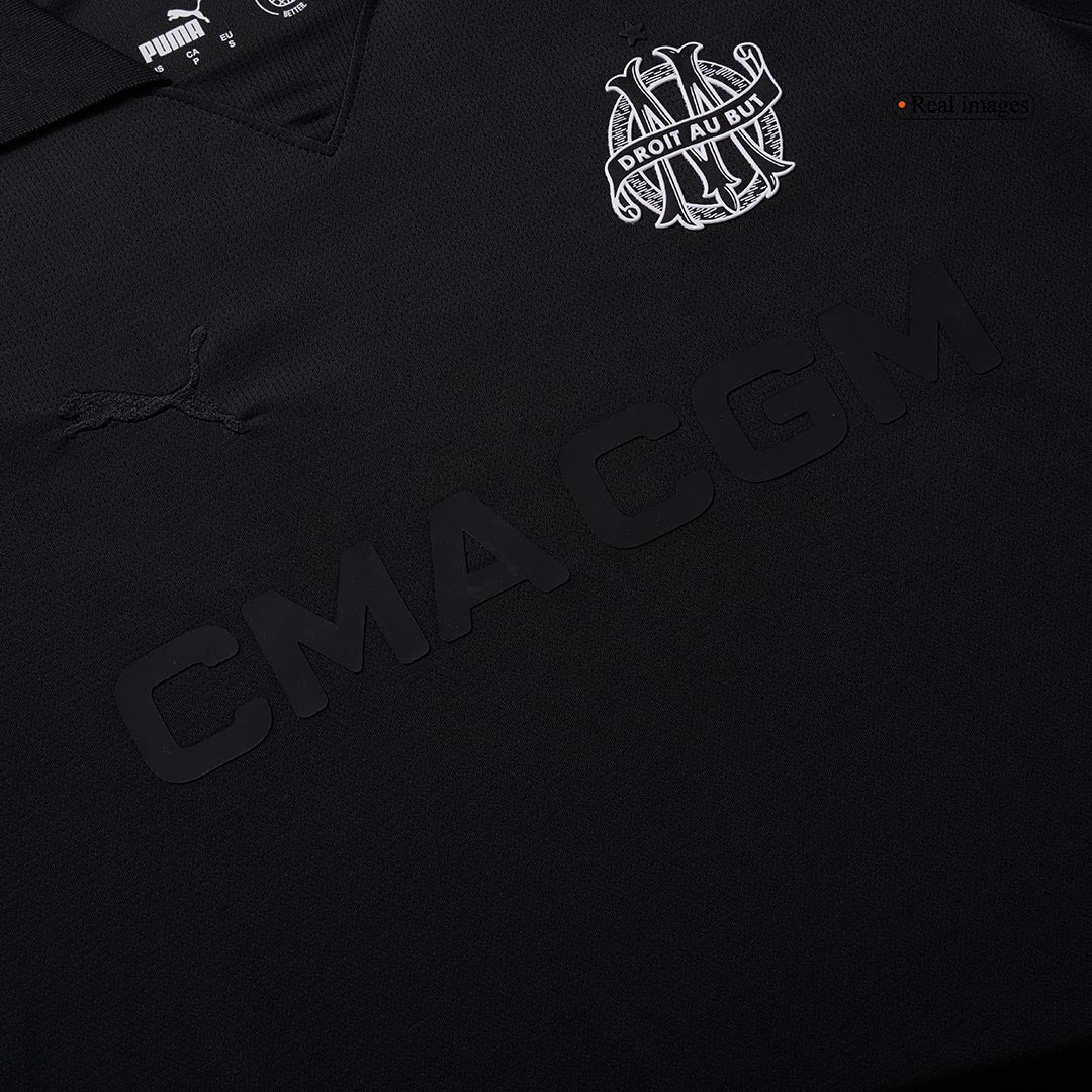 Marseille-Trikot, individuelles Fußball-Torwarttrikot 2024/25, 125. Jahrestag