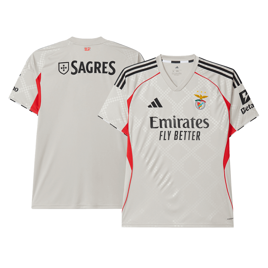 Benfica Away Soccer Jersey 2025/26