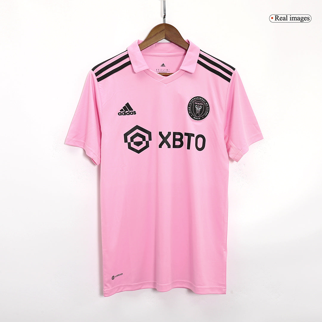 Gift-Inter Miami CF Jersey MESSI #10 Soccer Jersey Home 2022