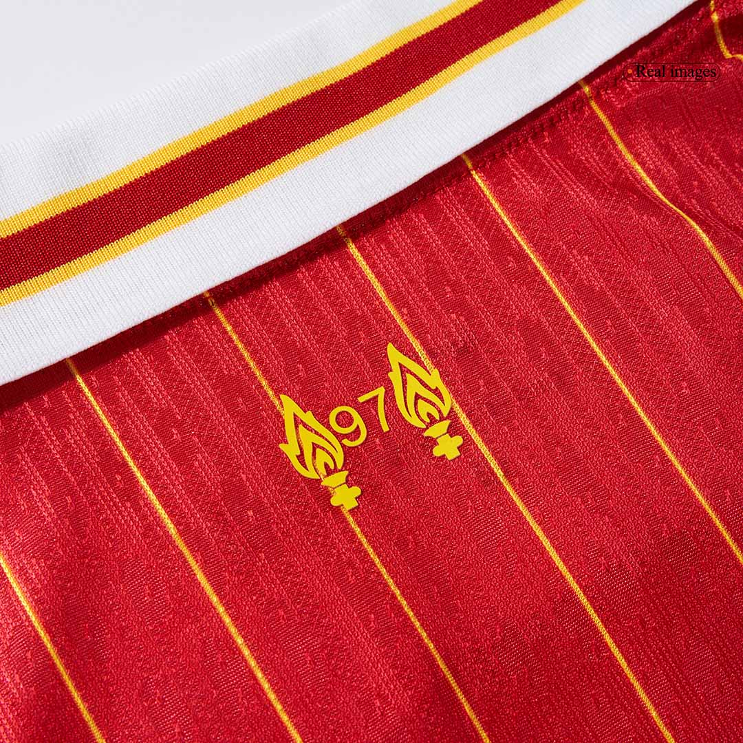 DIOGO J. #20 Authentic Liverpool Home Soccer Jersey 2024/25 Red