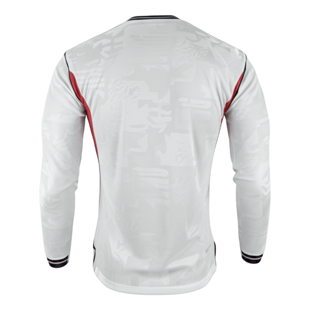 England Home Long Sleeve Player Version Jersey World Cup 2026