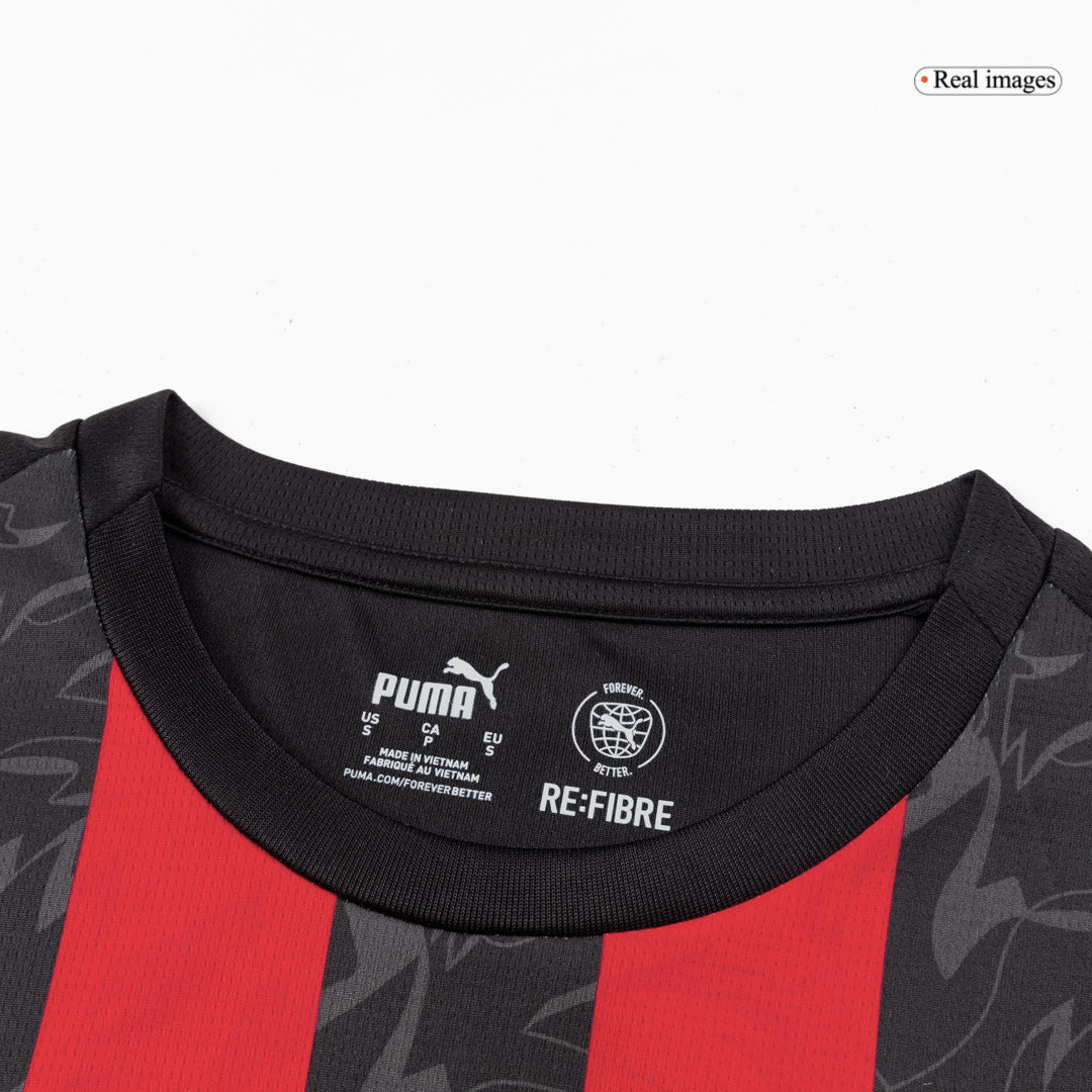 AC Milan Home Soccer Jersey 2025/26 - PTS