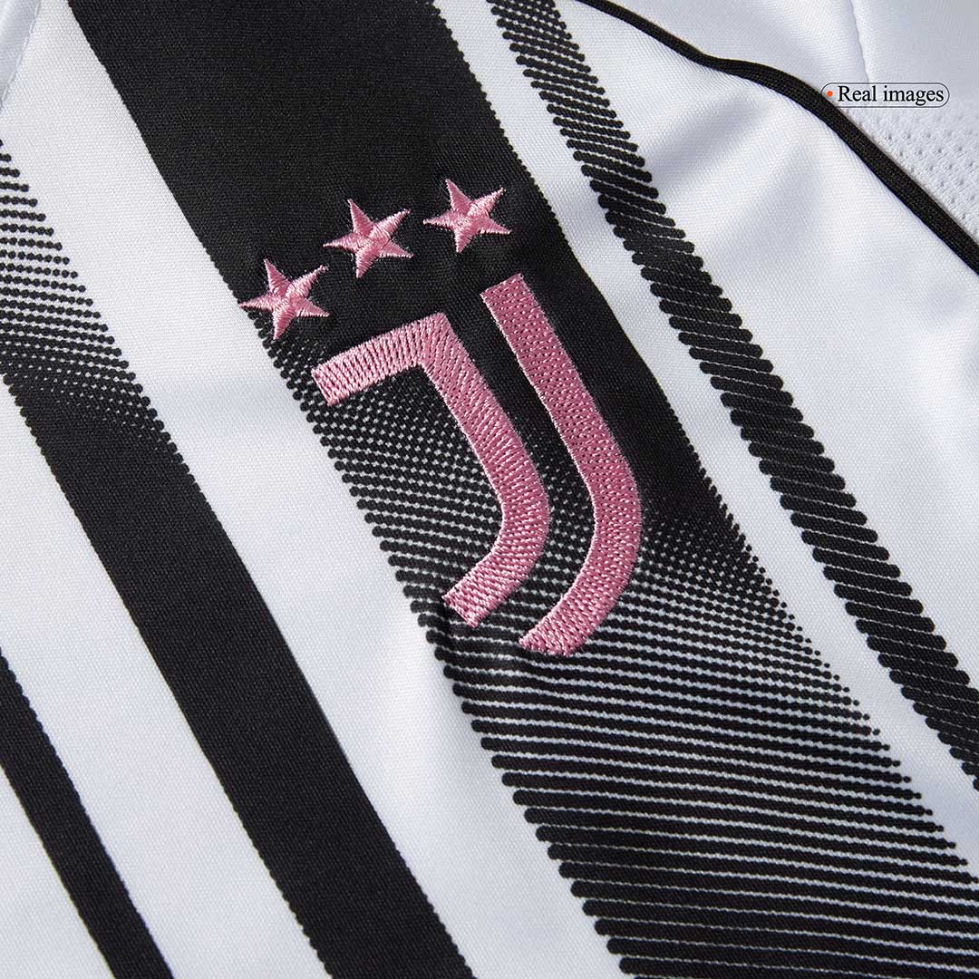 Juventus Home Kids Soccer Jerseys Full Kit 2025/26