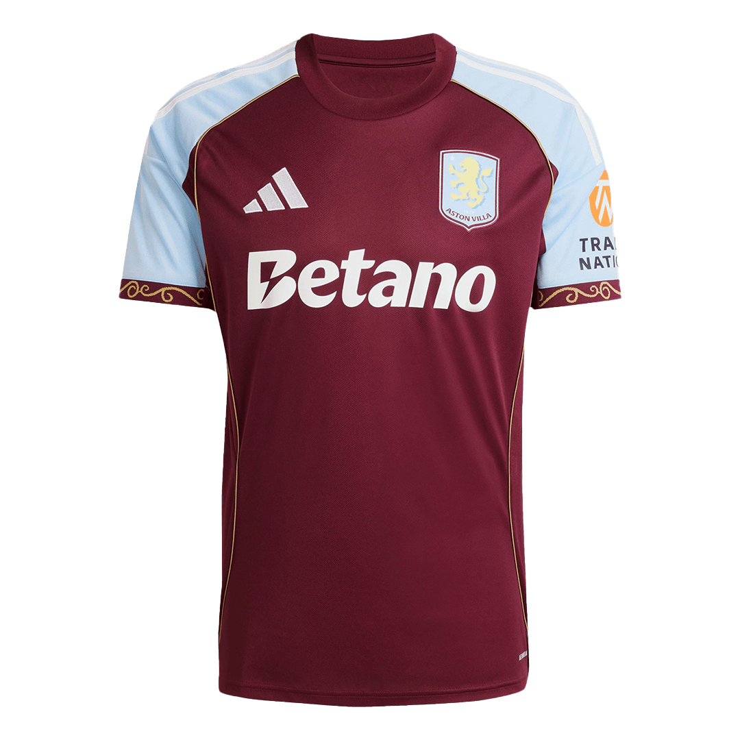 Camiseta de fútbol local del Aston Villa 2025/26