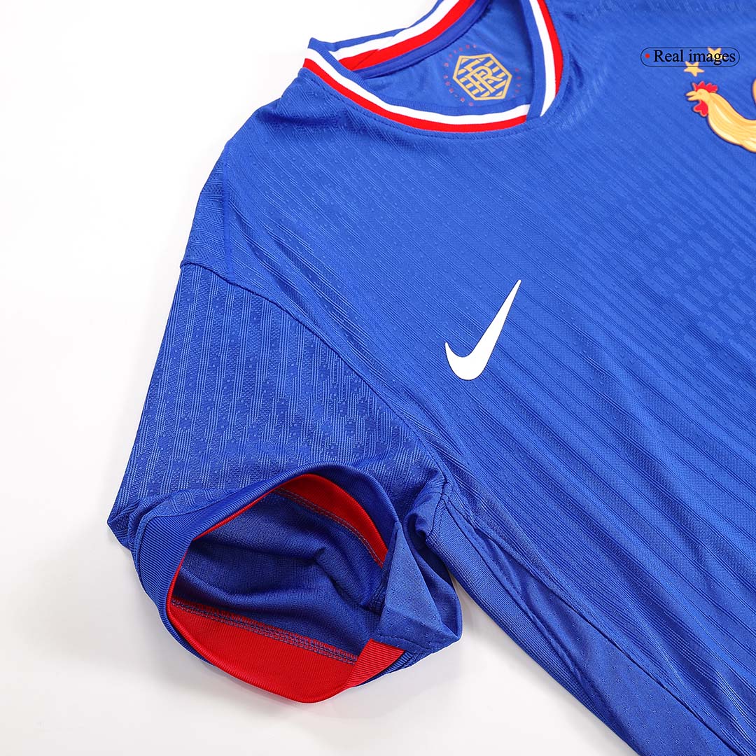Authentic MBAPPE #10 France Home Soccer Jersey Euro 2024