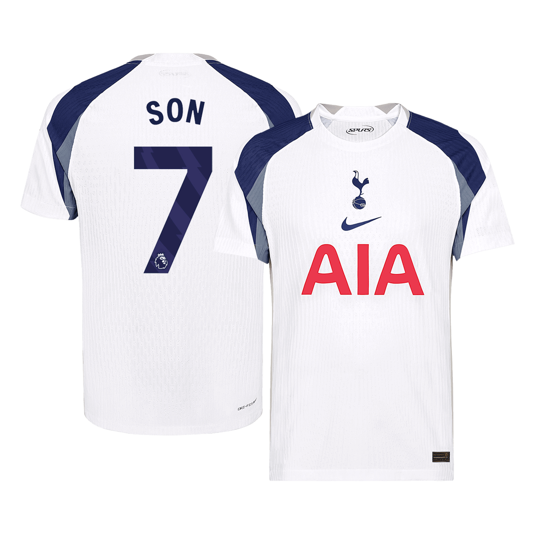 Tottenham Hotspur SON #7 Home Soccer Jersey 2025/26 - Player Version