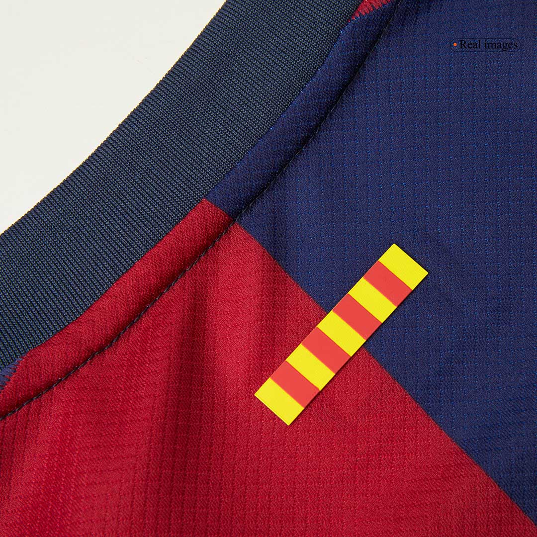Gift-Barcelona Home Soccer Jersey 2024/25