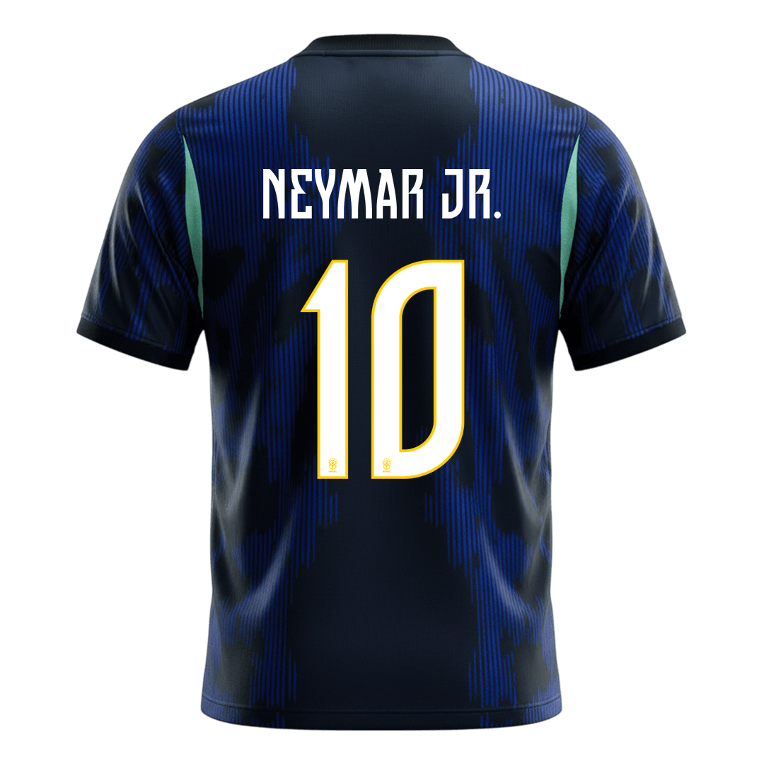NEYMAR JR. #10 Brazil Away Soccer Jersey World Cup 2026