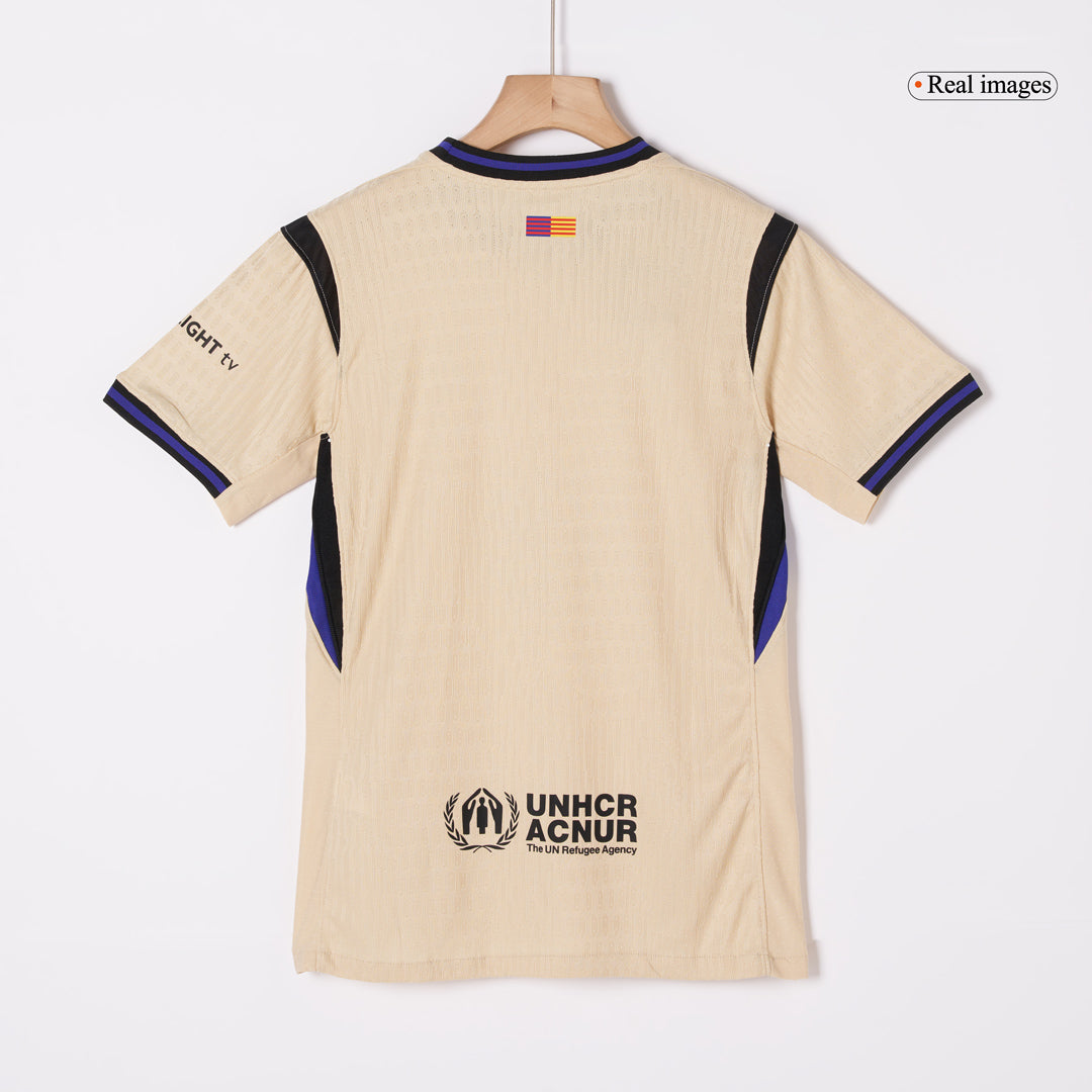 ROONY #19 Barcelona Away Authentic Soccer Jersey 2025/26 - UCL