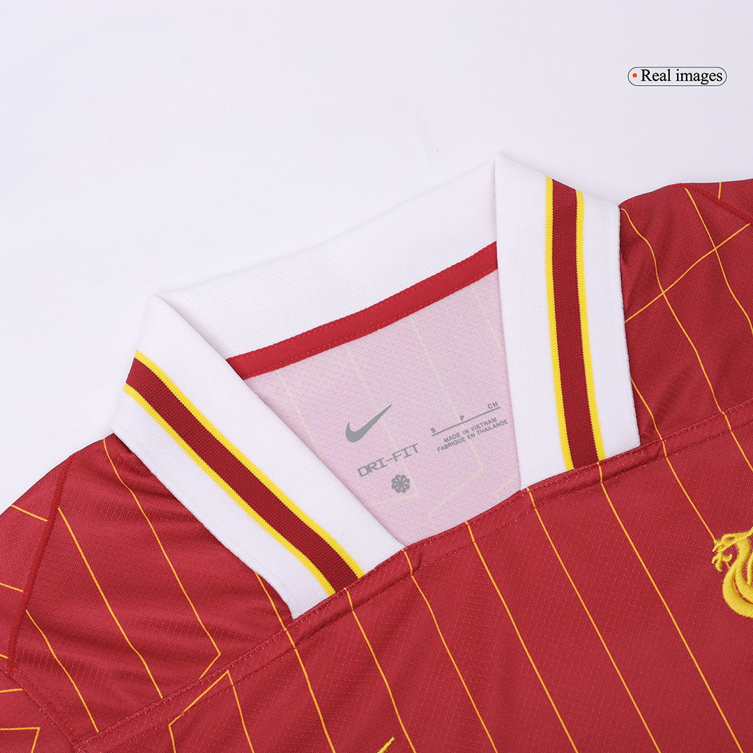 CHAMPIONS #20 Liverpool Home Soccer Jersey 2024/25 Red