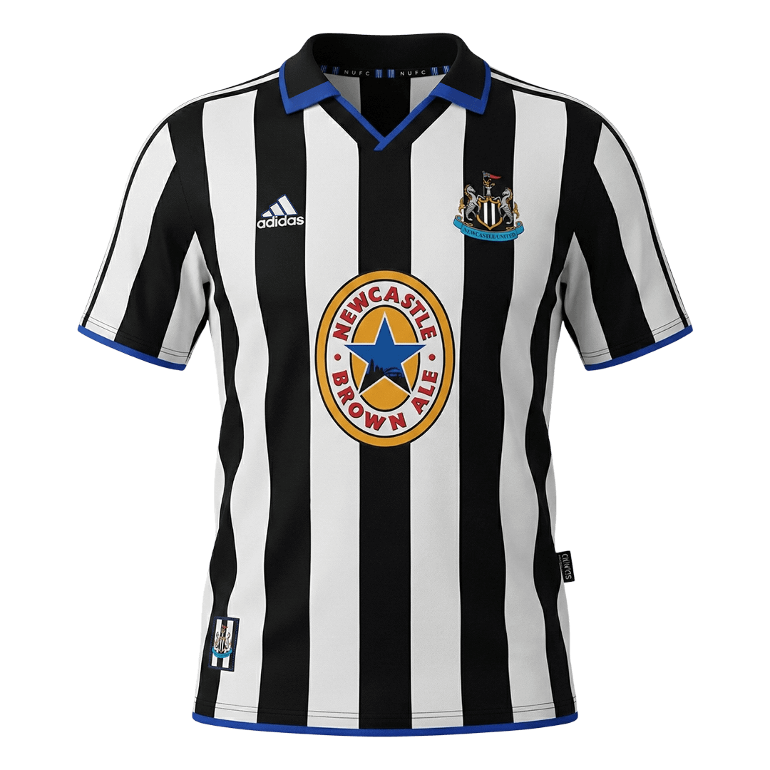 Retro Soccer Jersey Newcastle United Home 1999/00