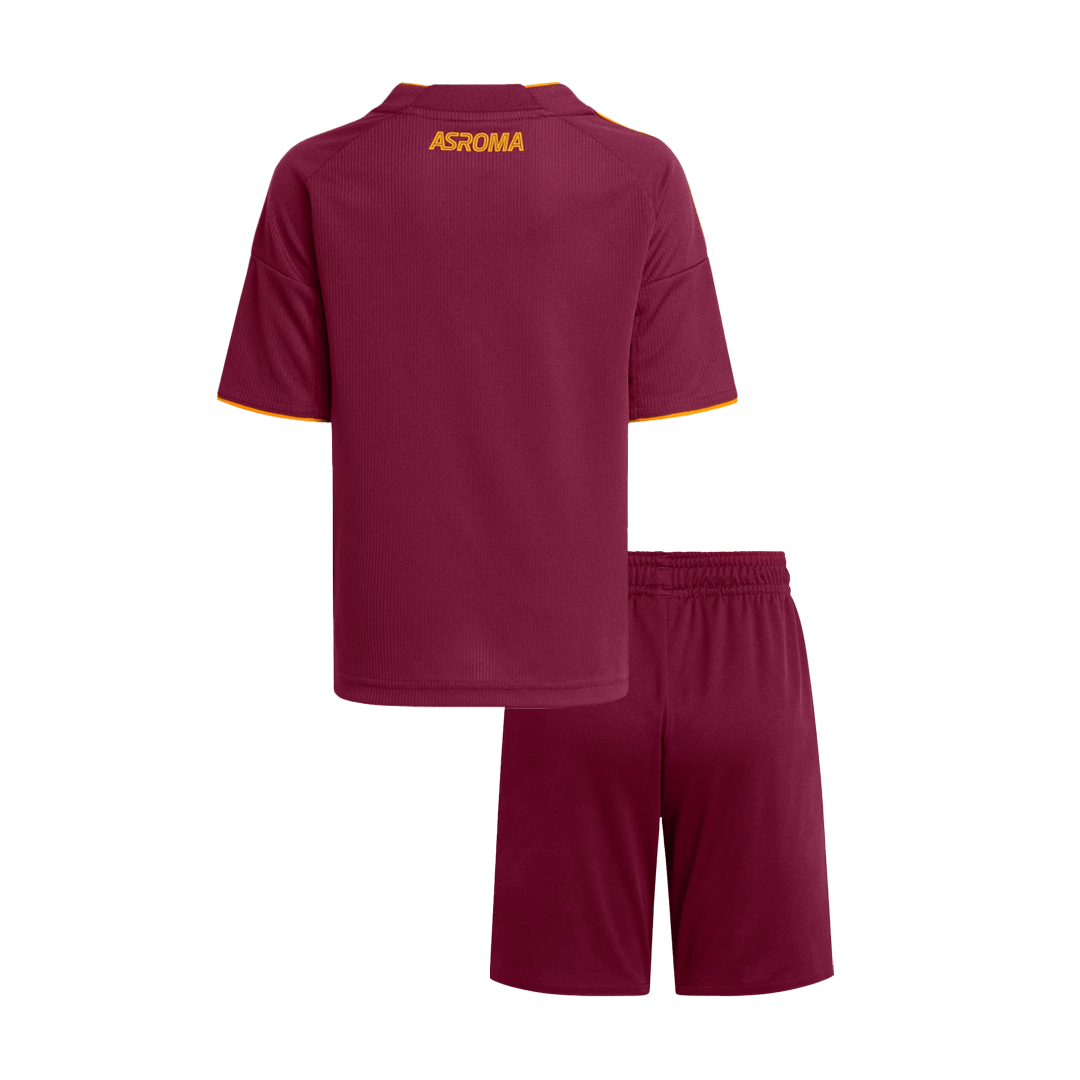 Roma Home Kids Soccer Jerseys Kit 2025/26