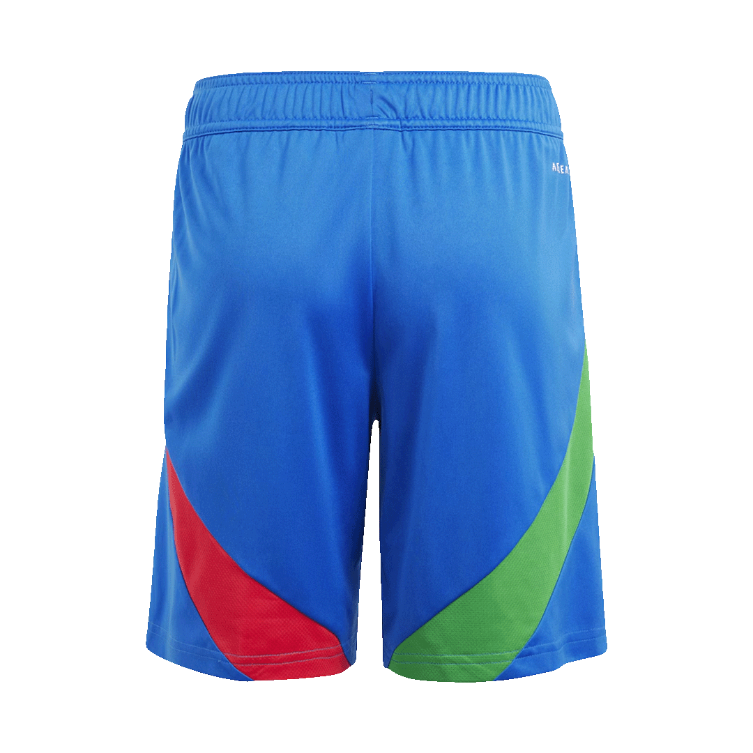 Italy Away Soccer Jersey Kit(Jersey+Shorts+Socks) Euro 2024