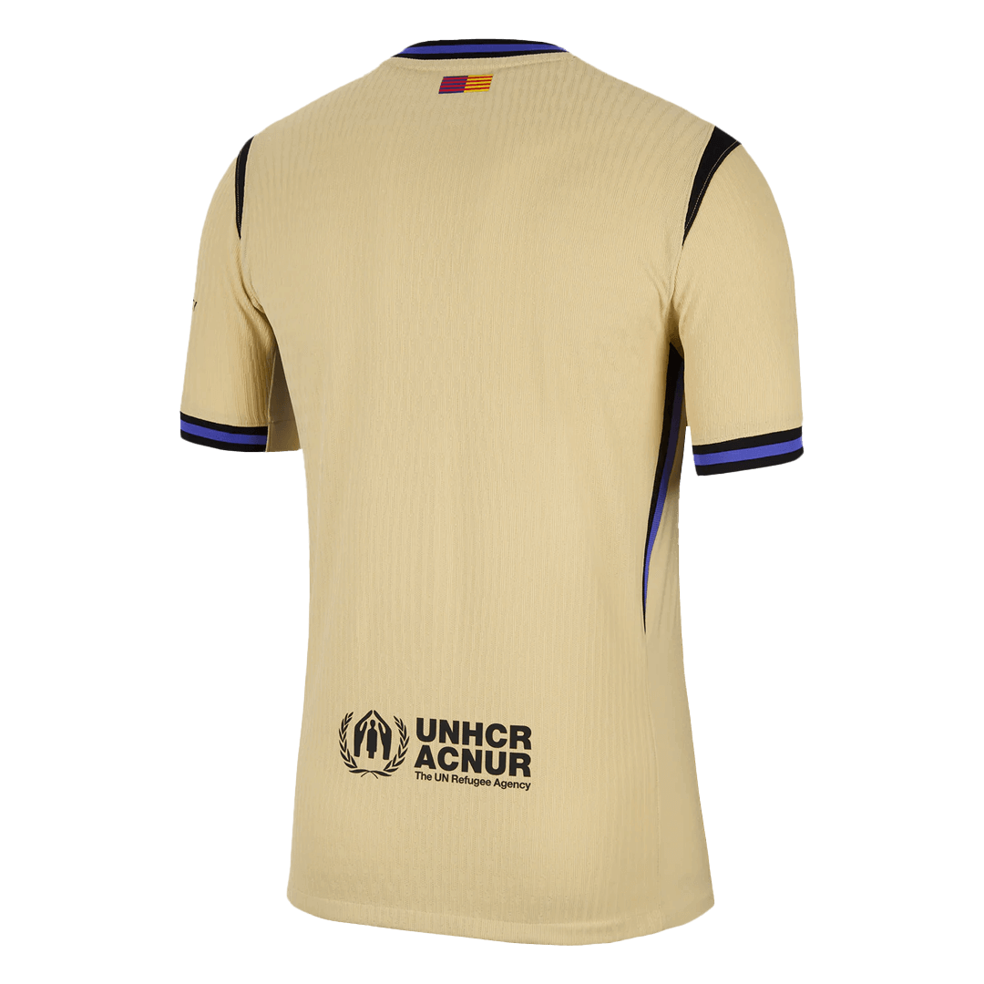 Barcelona Away Authentic Soccer Jersey 2025/26
