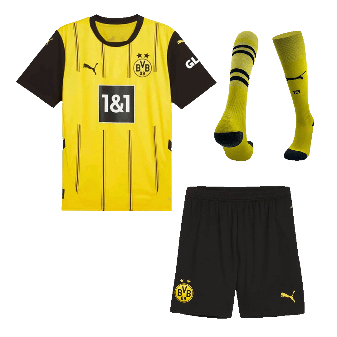 Borussia Dortmund Home Custom Full Soccer Kit 2024/25
