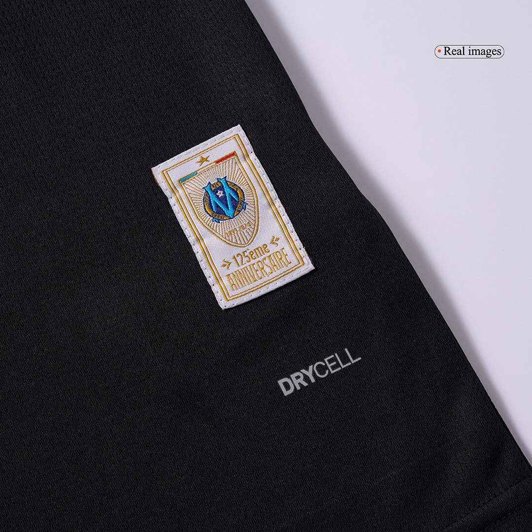 Marseille-Trikot, individuelles Fußball-Torwarttrikot 2024/25, 125. Jahrestag