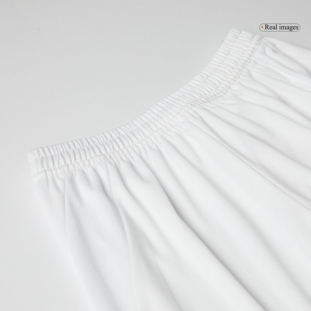Regalo: Camiseta de fútbol local del Real Madrid para niño (camiseta y pantalón corto) 2024/25