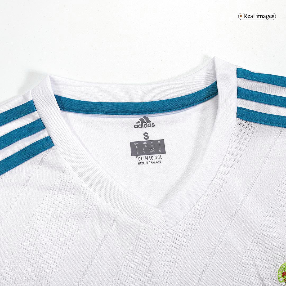 SERGIO RAMOS #4 Retro Real Madrid Jersey Home Soccer Shirt 2017/18
