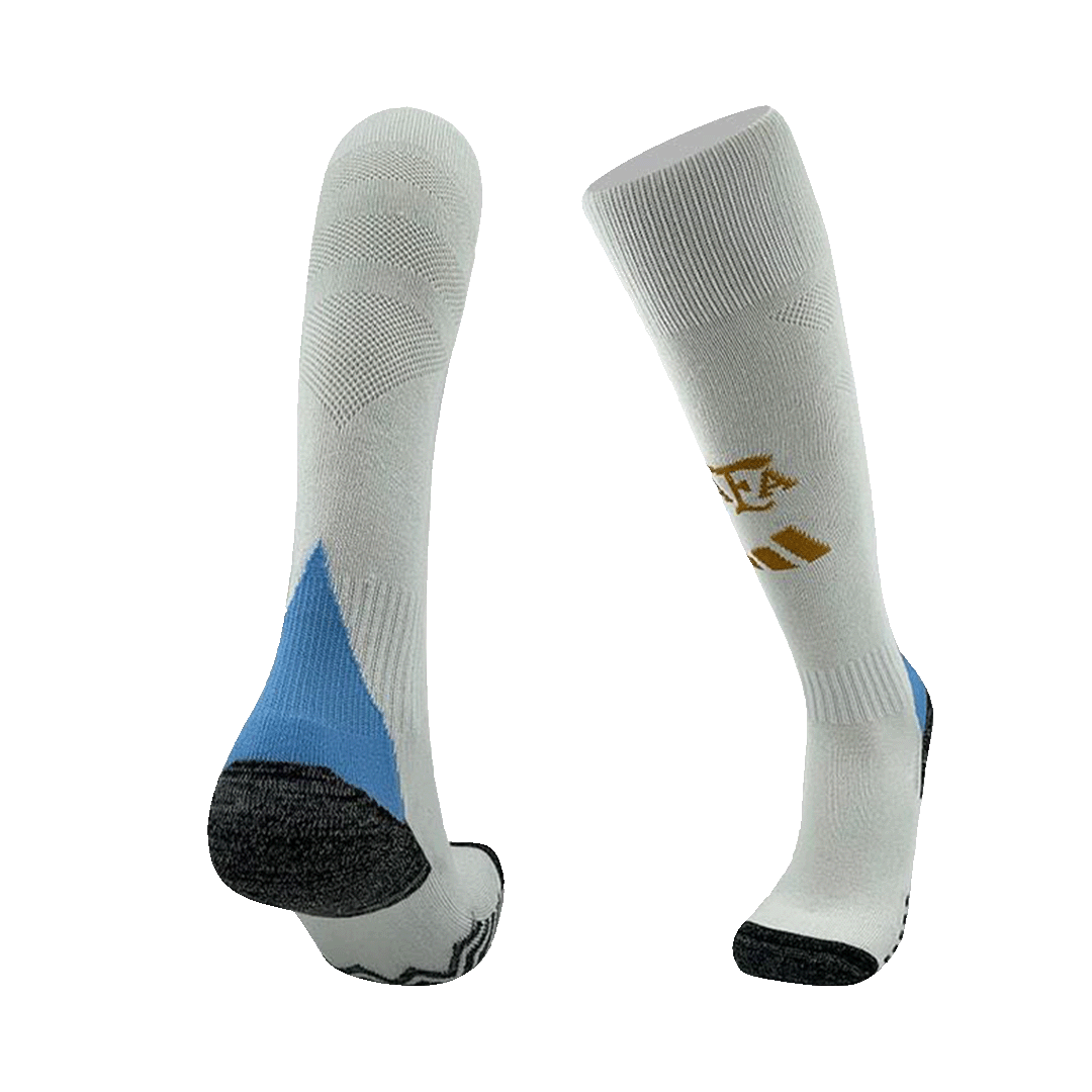 Kid's Argentina Home Soccer Jersey Kit(Jersey+Shorts+Socks) Copa America 2024