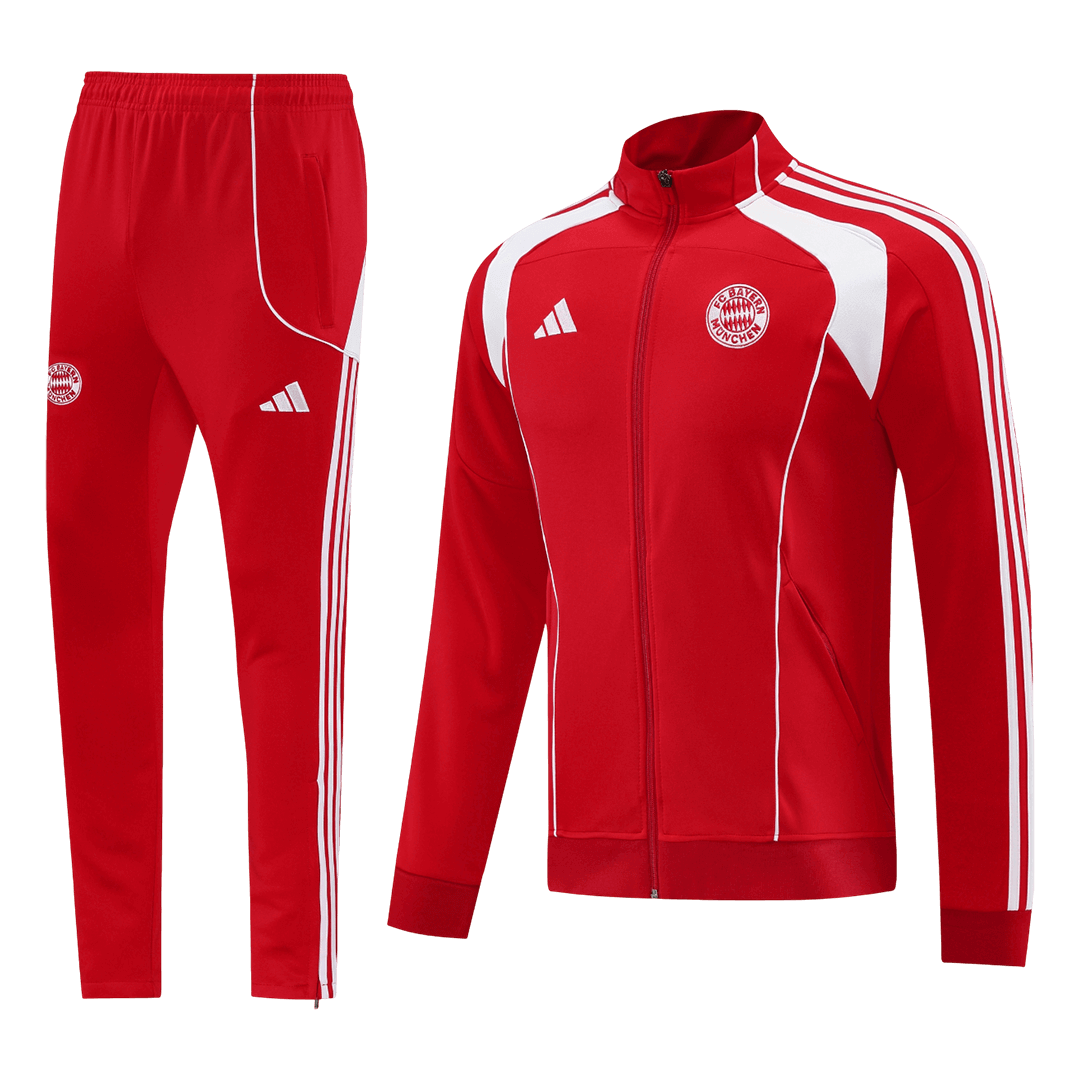 Bayern Munich Jacket Tracksuit 2025/26 Red
