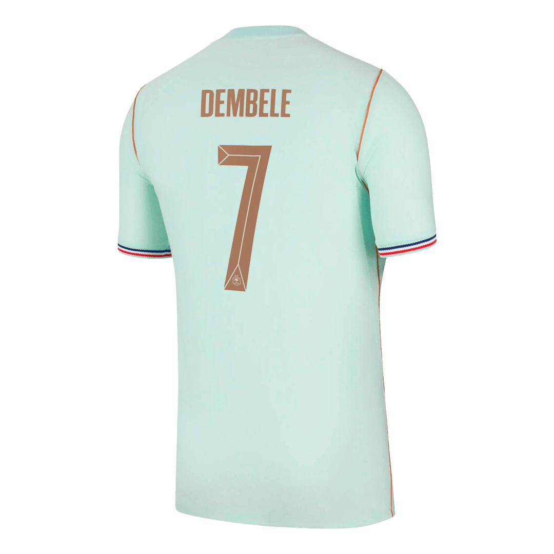 DEMBELE #7 France Away Soccer Jersey World Cup 2026