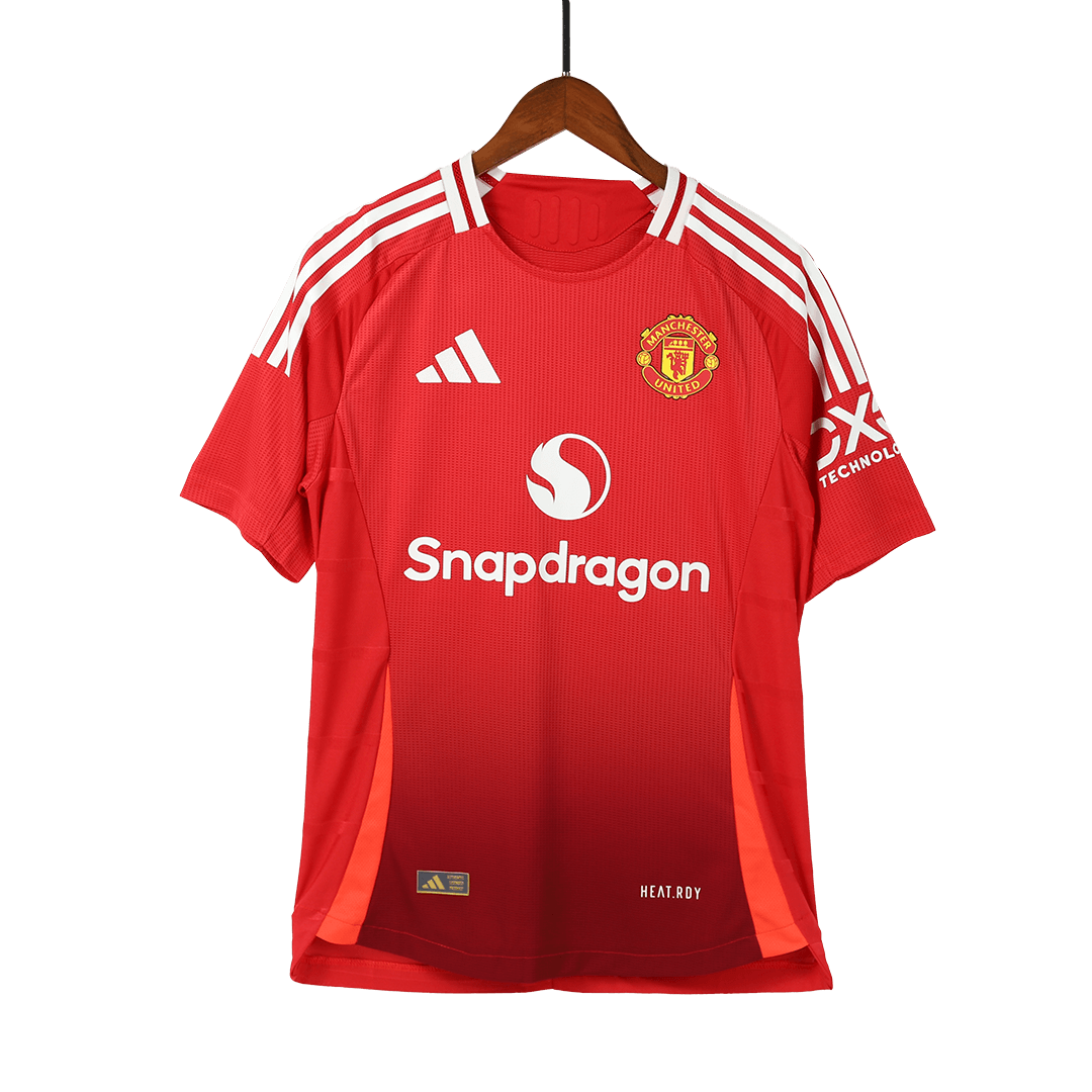 Camiseta de fútbol auténtica GARNACHO #17 del Manchester United (local) 2024/25